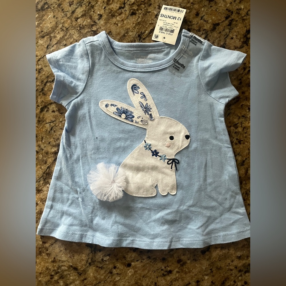 Bunny T-shirt 12months